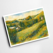 A4 PRINT - The Valley, Upper