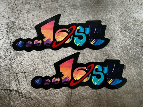 Lost surfboards sticker mayhem - surfboards,