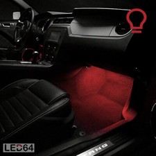 4 LED Bulbs Red Light Lighting for Audi A4 B5 B6 B7 B8