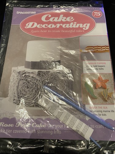 Sealed deagostini cake - sealed,