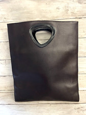 Gucci Brown Leather Vintage Handbag