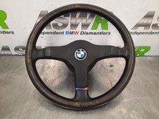 BMW Steering Wheel Three Spoke M Technik D=385mm E30 E34 3 5 SERIES 32339058694