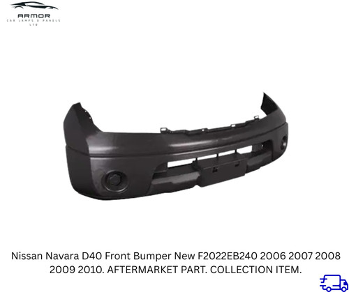 Nissan navara d40 front bumper - navara,