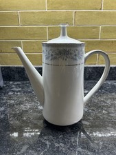 Noritake Blue Hill Coffee Pot Vintage Porcelain Make Japan Retro