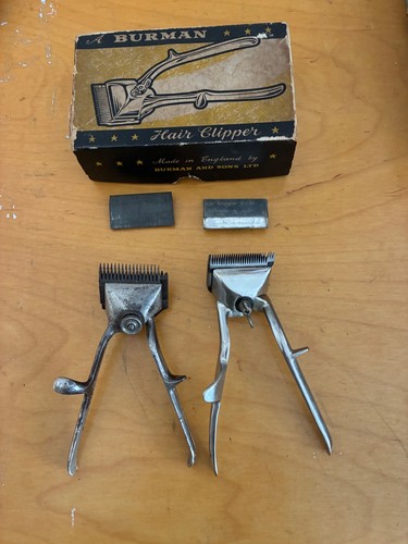 Burman vintage hair clippers - burman,