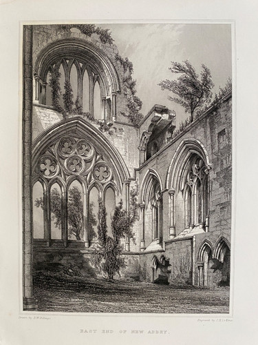 1852 antique print new - antique, /