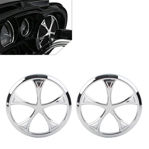 Chrome front speaker grill - chrome,