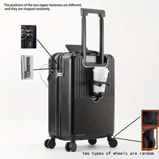 Luggage, TSA Lock, USB Charging, Spinner Wheels, Cabin Size 50cmx37cmx24cm
