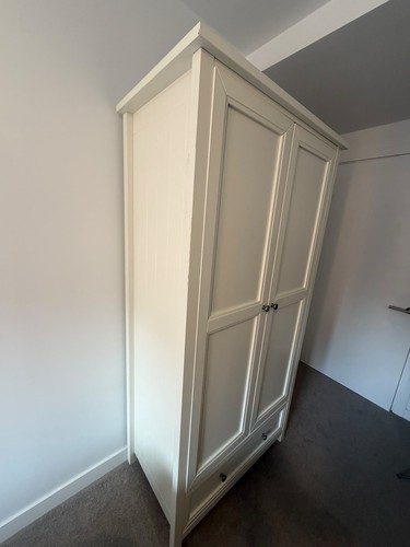 White door hinged wardrobe - hinged,