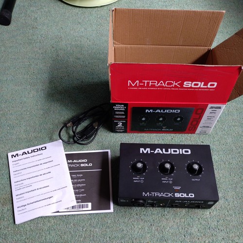 Audio track solo usb - m-audio,