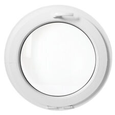 Round uPVC Window TILT White