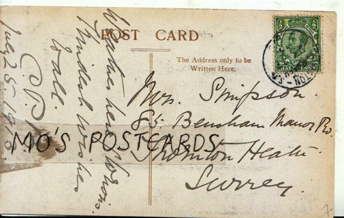Genealogy postcard simpson - simpson,