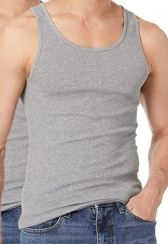 Vest top tank grey size - top,