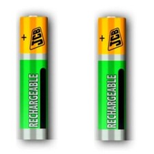 2 x Rechargeable JCB BT Diverse 6110 6210 6250 7110 7410 AAA 650mAh Batteries