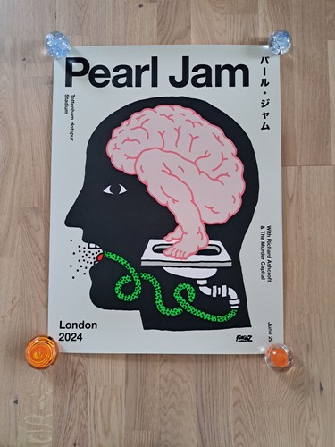 Pearl jam london 2024 - pearl, poster