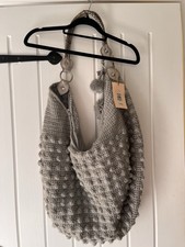 Oversized Grey Slouch Knitted