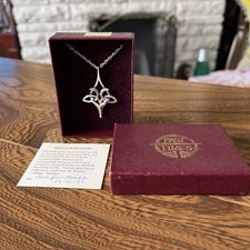 Ola Gorie Sterling Silver Kells Birds Pendant Necklace OMG ST SIL