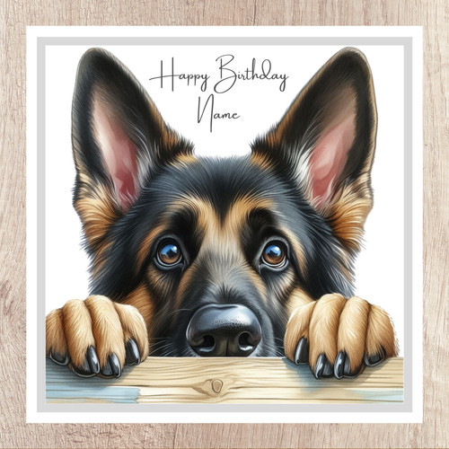Personalised german shepherd - personalised,