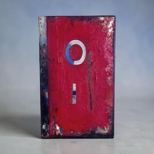 Oil canvas painting - on,
