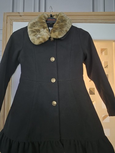 Girls monsoon coat - girls, faux