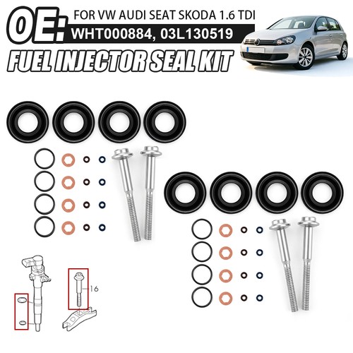 Injector clamp bolt nozzle - injector,