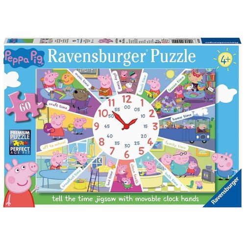 Ravensburger peppa pig clock - ravensburger,