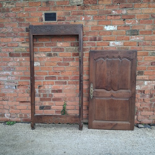 Antique carved wood armoire - carved,