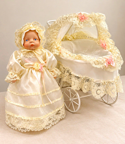 Baby doll with - with, lace