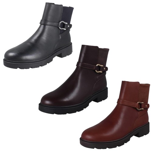 Ladies clarks leather zip - clarks,