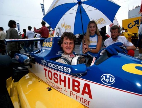Michael schumacher the - on,