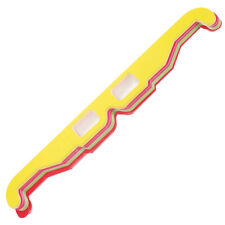  20 Pcs Refraction Glasses Heart Diffraction Light Shows Prom Paper