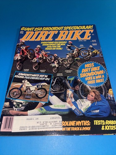 Dirt bike magazine - dirt, april
