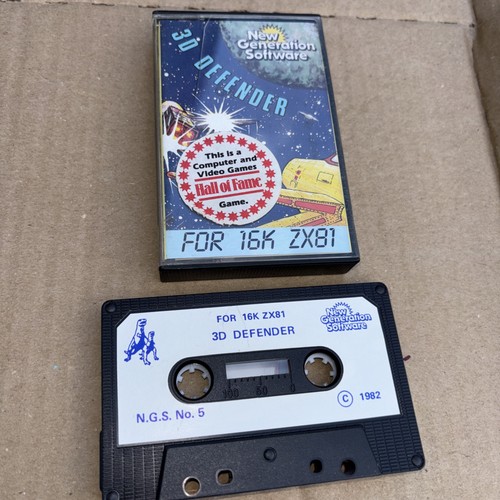 Rare defender zx81 game - defender,