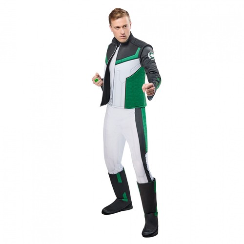 Green lantern deluxe - green, adult