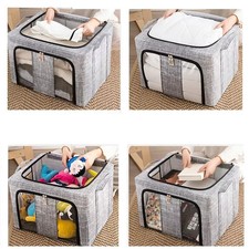 66l clothes storage box dual - box,