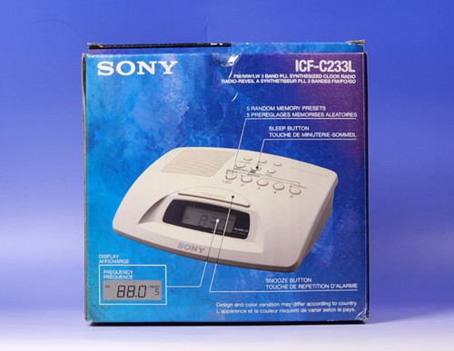 Sony icf c233l - sony, fm/mw/lw