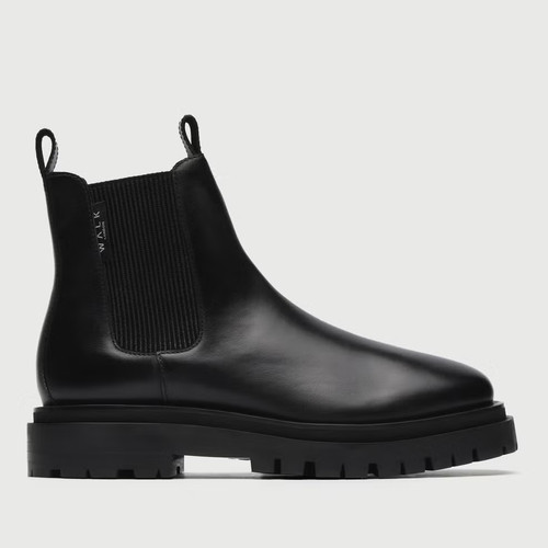 Walk london black leather - walk,