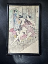 Japanese Shunga Erotic Ukiyo-e