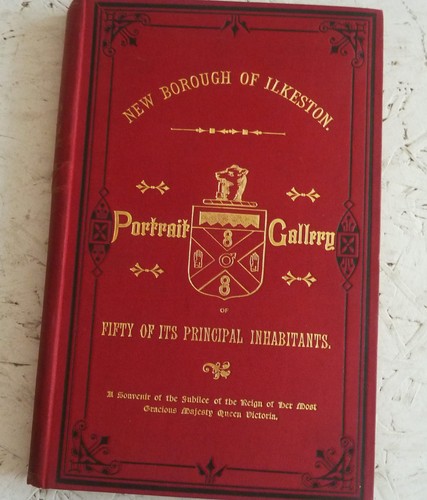 Antique book 1887 borough - book,