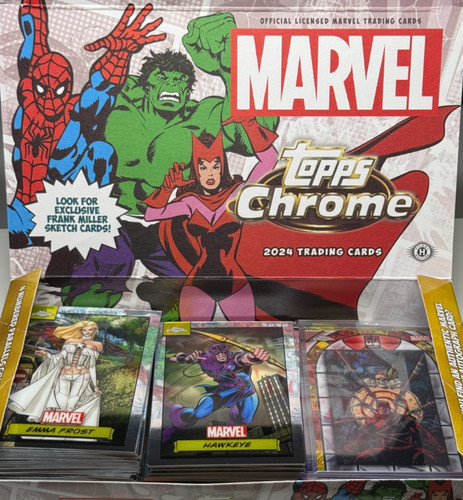 Topps marvel chrome - topps, 2024