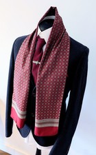 Men's Vintage Geometric Scarf