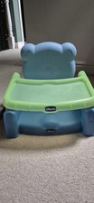 TravelChicco Pocket Snack Booster Seat Dining Chair With Tray collapsible 