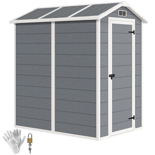 6ft plastic garden shed - 6ft,