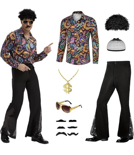 Disco hippie costume - costume, for