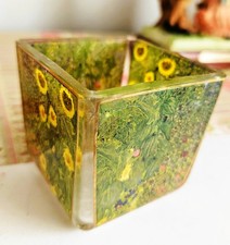 Gobel Artis Orbis Gustav Klimt Bauerngarten vase/ Votive candle holder