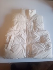 cream Kids Gilet Boys Girls Padded Childrens Bodywarmer jacket 9 - 11 years