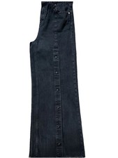 River Island Women's Black Stone Wash Jeans With Studs size 14 UK