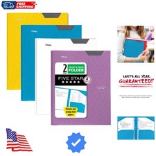 2-Pocket Folder, 4 Pack