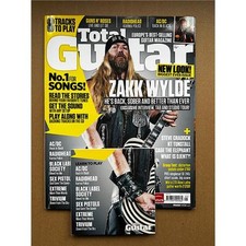 ZAKK WYLDE TOTAL GUITAR #214 MAGAZINE MAY 2011 -  ZAKK WYLDE COVER WITH MORE INS