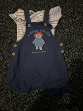 Paddington Bear Baby Romper 0/3 Months